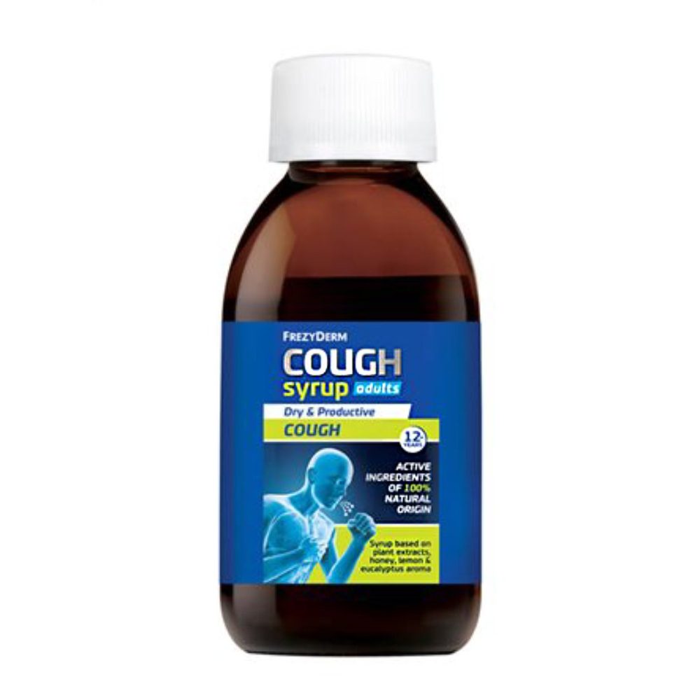 Frezyderm Cough Syrup Adults 182gr Για Ενήλικες & Παιδιά Από 12 Ετών